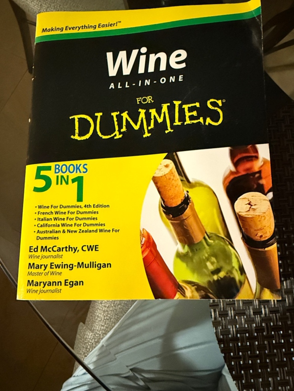 Wine All-In-One - Yellow & Black Cover